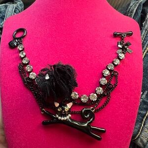 SOLD Betsey Johnson Vicki The Cat Bracelet